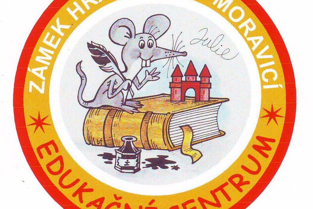 Maskot edukačního centra v Hradci nad Moravicí